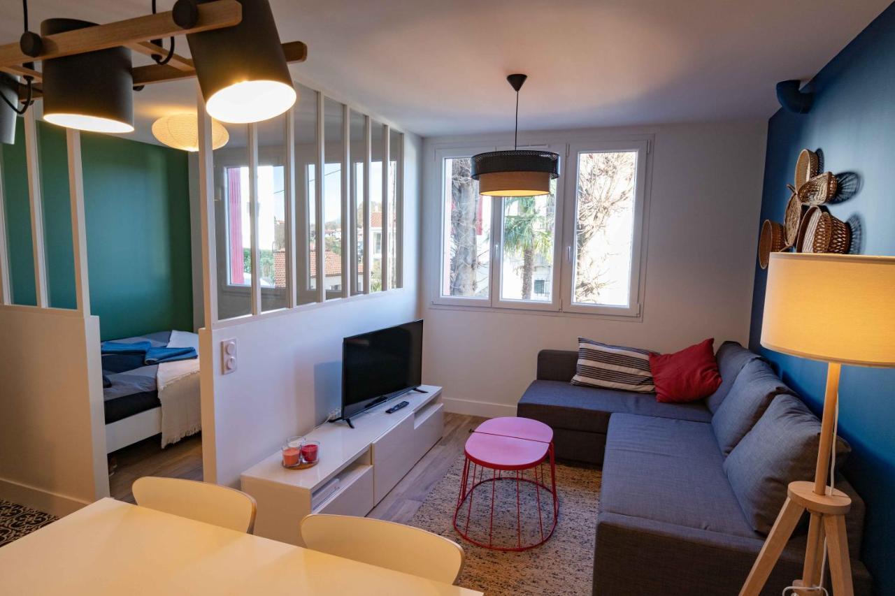 Goxoa - Appartement Au Calme, Centre Ville, Parking - Wifi Hendaye Zewnętrze zdjęcie