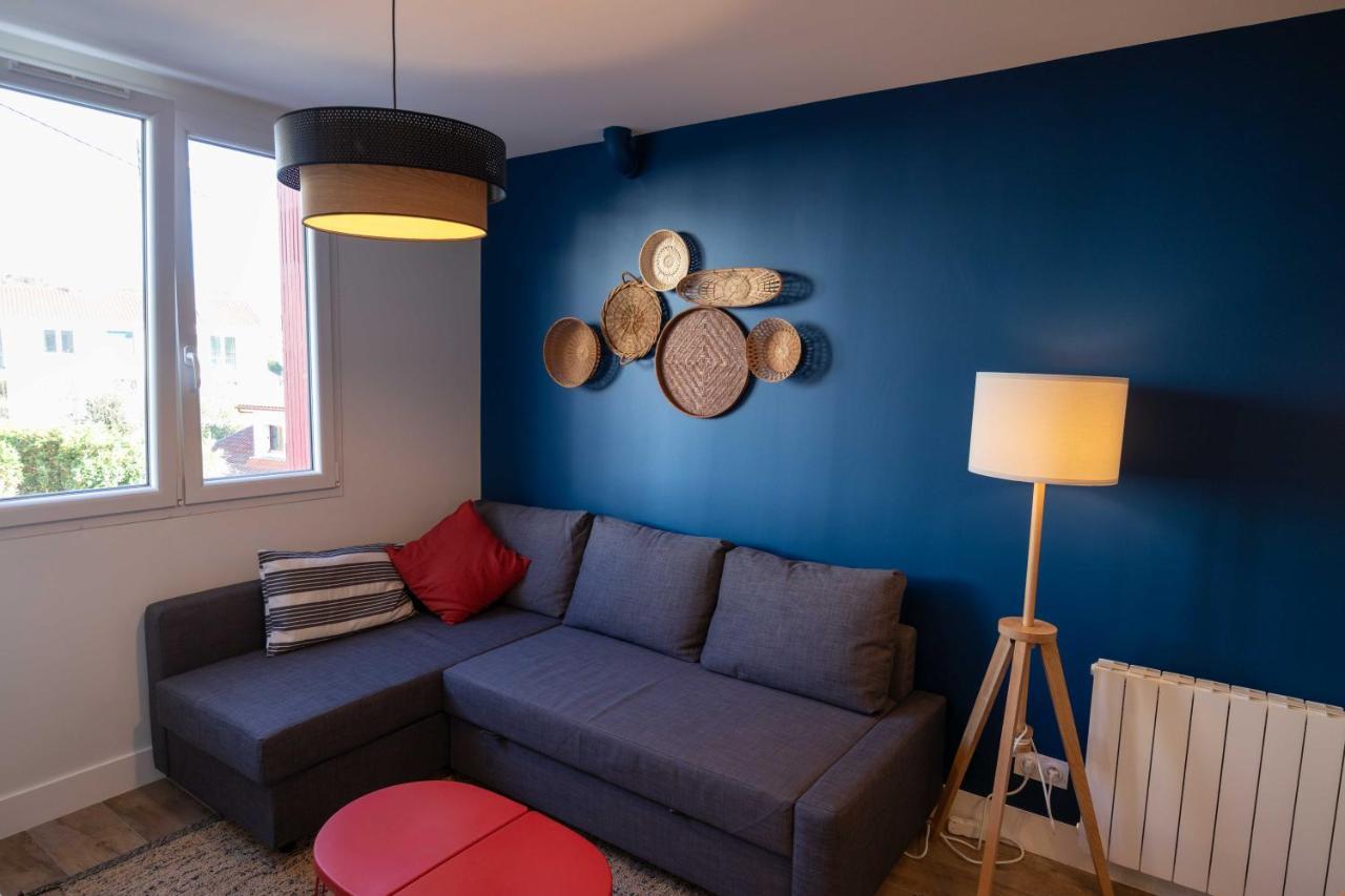 Goxoa - Appartement Au Calme, Centre Ville, Parking - Wifi Hendaye Zewnętrze zdjęcie