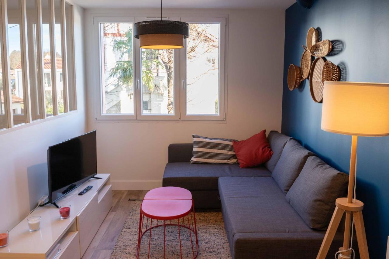 Goxoa - Appartement Au Calme, Centre Ville, Parking - Wifi Hendaye Zewnętrze zdjęcie
