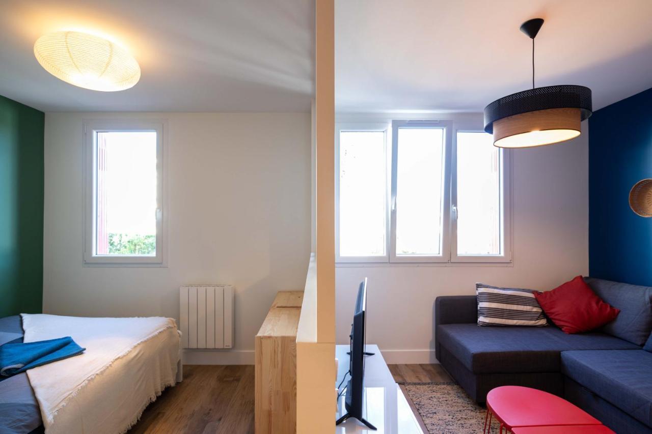 Goxoa - Appartement Au Calme, Centre Ville, Parking - Wifi Hendaye Zewnętrze zdjęcie